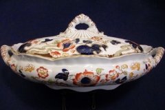 KEELING & CO LOSO WARE TOKIO-   COVERED SERVING BOWL #2     .....   http://jaapiesfinechinastore.com