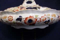 KEELING & CO LOSO WARE TOKIO-   COVERED SERVING BOWL #2     .....   http://jaapiesfinechinastore.com