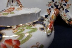 KEELING & CO LOSO WARE TOKIO- COVERED SUGAR BOWL   .....   http://jaapiesfinechinastore.com