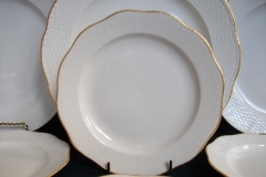 KPM (BERLIN) NEUOSIER 05- BREAD & BUTTER PLATE   ..... https://www.jaapiesfinechinastore.com