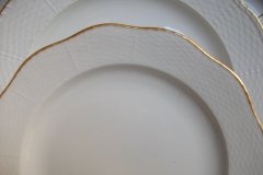 KPM (BERLIN) NEUOSIER 05- BREAD & BUTTER PLATE   ..... http://jaapiesfinechinastore.com