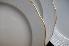KPM (BERLIN) NEUOSIER 05- BREAD & BUTTER PLATE   ..... http://jaapiesfinechinastore.com