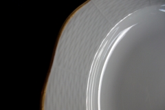 KPM (BERLIN) NEUOSIER 05- BREAD & BUTTER PLATE   ..... https://www.jaapiesfinechinastore.com