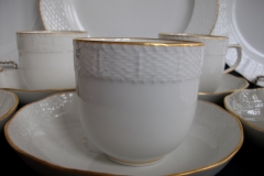 KPM (BERLIN) NEUOSIER 05- COFFEE CUP & SAUCER    ..... https://www.jaapiesfinechinastore.com