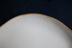 KPM (BERLIN) NEUOSIER 05- CRESCENT SALAD  PLATE   .....   ttps://www.jaapiesfinechinastore.com