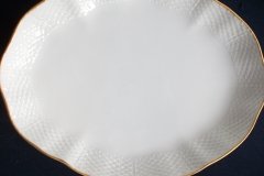 KPM (BERLIN) NEUOSIER 05- OVAL PASTRY DISH   ..... http://jaapiesfinechinastore.com