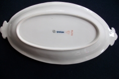 KPM (BERLIN) NEUOSIER 05- OVAL SERVING DISH   ..... https://www.jaapiesfinechinastore.com