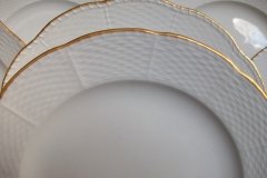 KPM (BERLIN) NEUOSIER 05- SALAD  PLATE   ..... http://jaapiesfinechinastore.com