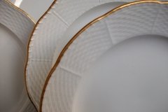 KPM (BERLIN) NEUOSIER 05- SALAD  PLATE   ..... http://jaapiesfinechinastore.com