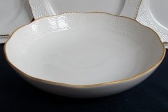 KPM (BERLIN) NEUOSIER 05-  SALAD SERVING BOWL   .....   ttps://jaapiesfinechinastore.com