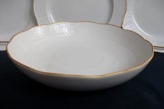 KPM (BERLIN) NEUOSIER 05-  SALAD SERVING BOWL   .....   ttps://jaapiesfinechinastore.com