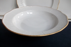 KPM (BERLIN) NEUOSIER 05- RIM SOUP  PLATE   ..... https://www.jaapiesfinechinastore.com