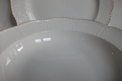 KPM (BERLIN) NEUOSIER 05- RIM SOUP  PLATE   ..... http://jaapiesfinechinastore.com