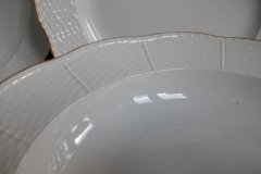 KPM (BERLIN) NEUOSIER 05- RIM SOUP  PLATE   ..... https://www.jaapiesfinechinastore.com