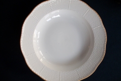 KPM (BERLIN) NEUOSIER 05- RIM SOUP  PLATE   ..... https://www.jaapiesfinechinastore.com