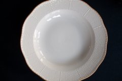 KPM (BERLIN) NEUOSIER 05- RIM SOUP  PLATE   ..... http://jaapiesfinechinastore.com