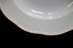 KPM (BERLIN) NEUOSIER 05- RIM SOUP  PLATE   ..... https://www.jaapiesfinechinastore.com