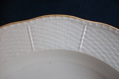 KPM (BERLIN) NEUOSIER 05- RIM SOUP  PLATE   ..... https://www.jaapiesfinechinastore.com