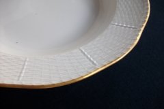 KPM (BERLIN) NEUOSIER 05- RIM SOUP  PLATE   ..... http://jaapiesfinechinastore.com