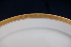HUTSCHENREUTHER FAVORIT (ENCRUSTED GOLD BAND)-   OVAL HUTSCHENREUTHER FAVORIT-  OVAL SERVING PLATTER  16  1/4" ..... https://www.jaapiesFineChinaStore.com