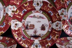 MASON'S #447 CANTON RED-   BREAD & BUTTER PLATE   .....   http://jaapiesfinechinastore.com