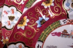 MASON'S #447 CANTON RED-   BREAD & BUTTER PLATE   .....   http://jaapiesfinechinastore.com