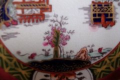 MASON'S #447 CANTON RED-   BREAD & BUTTER PLATE   .....   http://jaapiesfinechinastore.com