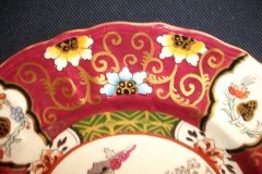 MASON'S #447 CANTON RED-   BREAD & BUTTER PLATE   .....   http://jaapiesfinechinastore.com