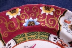 MASON'S #447 CANTON RED-   BREAD & BUTTER PLATE   .....   http://jaapiesfinechinastore.com