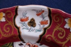 MASON'S #447 CANTON RED-   BREAD & BUTTER PLATE   .....   http://jaapiesfinechinastore.com