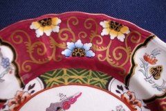 MASON'S #447 CANTON RED-   BREAD & BUTTER PLATE   .....   http://jaapiesfinechinastore.com