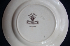 MASON'S #447 CANTON RED-   BREAD & BUTTER PLATE   .....   https://www.jaapiesfinechinastore.com