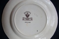 MASON'S #447 CANTON RED-   BREAD & BUTTER PLATE   .....   http://jaapiesfinechinastore.com
