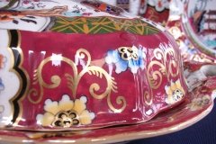 MASON'S #447 CANTON RED-  COVERED SERVING BOWL   .....   http://jaapiesfinechinastore.com