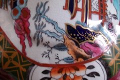 MASON'S #447 CANTON RED-  COVERED SERVING BOWL   .....   http://jaapiesfinechinastore.com