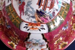 MASON'S #447 CANTON RED-  COVERED SERVING BOWL   .....   http://jaapiesfinechinastore.com