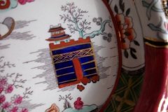MASON'S #447 CANTON RED-  COVERED SERVING BOWL   .....   http://jaapiesfinechinastore.com