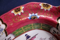 MASON'S #447 CANTON RED-  COVERED SERVING BOWL   .....   http://jaapiesfinechinastore.com