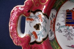 MASON'S #447 CANTON RED-  COVERED SERVING BOWL   .....   http://jaapiesfinechinastore.com