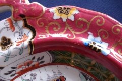 MASON'S #447 CANTON RED-  COVERED SERVING BOWL   .....   http://jaapiesfinechinastore.com