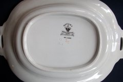 MASON'S #447 CANTON RED-  COVERED SERVING BOWL   .....   http://jaapiesfinechinastore.com