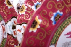 MASON'S #447 CANTON RED-   LUNCH  PLATE   .....   http://jaapiesfinechinastore.com