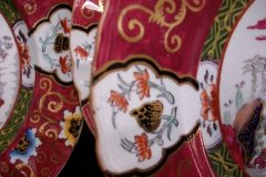 MASON'S #447 CANTON RED-   LUNCH  PLATE   .....   http://jaapiesfinechinastore.com