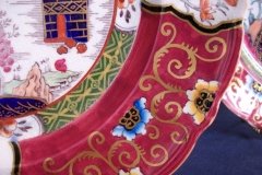 MASON'S #447 CANTON RED-   LUNCH  PLATE   .....   http://jaapiesfinechinastore.com
