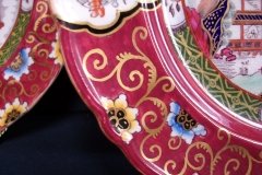 MASON'S #447 CANTON RED-   LUNCH  PLATE   .....   http://jaapiesfinechinastore.com