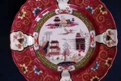 MASON'S #447 CANTON RED-   LUNCH  PLATE   .....   http://jaapiesfinechinastore.com