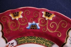 MASON'S #447 CANTON RED-   LUNCH  PLATE   .....   http://jaapiesfinechinastore.com