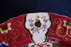 MASON'S #447 CANTON RED-   LUNCH  PLATE   .....   http://jaapiesfinechinastore.com