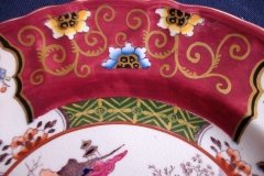 MASON'S #447 CANTON RED-   LUNCH  PLATE   .....   http://jaapiesfinechinastore.com
