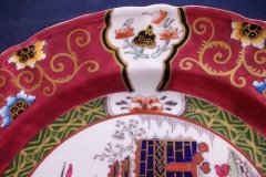 MASON'S #447 CANTON RED-   LUNCH  PLATE   .....   http://jaapiesfinechinastore.com